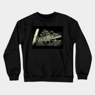 Sammis Avenue, Las Vegas, Nevada by Mistah Wilson Photography Crewneck Sweatshirt